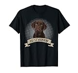 Brauner Labrador Bester Freund Hundeportrait T-Shirt