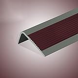 XUXUBAOBAO Elastischer Kantenschutz Eckschutzprofil Selbstklebend PVC Kunststoff Antirutsch-Profil Winkelprofil, Eine Vielzahl von Größen und Farben, geeignet für alle Arten von Treppen, Stufen