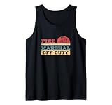 Feuerwehrmann außer Dienst, Feuerwehr der Feuerwehr Tank Top