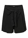 VERO MODA Damen Shorts High-Waist Pants VMMia 10209543 Black XL