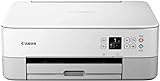 Canon PIXMA TS5351i Multifunktionsdrucker DIN A4 - Farbtintenstrahldrucker weiß (Scanner, Kopierer, kabelloser Drucker, WLAN, LCD, Apple AirPrint, Mopria) kompatibel mit Drucker ABO PIXMA Print Plan