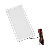 VBLED© Mini LED Panel Unterbauleuchte 12VDC / 7,5W /2700K / 100x200x5mm Deckenleuchte/Rasterleuchte/Kü