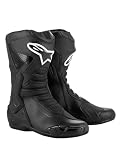 Alpinestars Motorradstiefel SMX 6 V3, BLACK, 42 EU