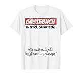 50. Geburtstag Mann Frau 50 Jahre Party Gästebuch Geschenk T-Shirt