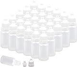 WUWEOT 150 Stück Tropfflaschen 10ml Quetschflaschen Flexible Liquid Flaschen 10ml Flaschen Behälter mit Deckel Leere Squeezable Fläschchen für Augentropfen Essential Öl Eliquids