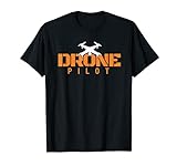 Drone Pilot Drohne Flug Hobby Modellbau Hubschrauber T-Shirt
