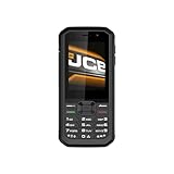 JCB Tradesman 3 (Smart-Funktion), Robustes, wasserdichtes 4G-Mobiltelefon, SIM-freies Dual-SIM-Telefon mit Whatsapp, Schw
