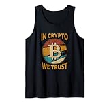 In Crypto We Trust | BTC Cryptocurrency Trading Bitcoin Tank Top