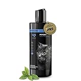 Peticare Katzen Pflege-Shampoo bei Juckreiz Milben Pilz Floh - Spezial Katzen-Shampoo bei unangenehmem Fell-Geruch, pflegt die Katzen-Haut, effektive Pflege-Formel - petCat Health 3104
