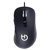 Hiditec | Blitz Wired Gaming Mouse - Professioneller IR-Sensor - 3.500 DPI | OMRON Gamer Technologie | für Computer PC - PS4 - Xbox | Hersteller Spanisch | Beinhaltet 2 Jahre Garantie