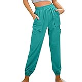 YUHAOTIN Stoffhose Damen Sommer Motorradhose Cargo Damen Radler Leggings Damen GroßE GrößEn WeißE Jeans Damen Blickdicht Slim Fit Stretch Jeans Damen Sommer Weisse Hosen Damen Stretch Jeggings