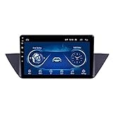 Gndy Android 8.1 WiFi GPS Navigation Radio TV, 10.1 Zoll Full Touch Screen Autoradio, für BMW X1 E84 2009-2013, mit DAB + CD DVD Unterstützt Lenkradkontrolle Bluetooth USB FM AM