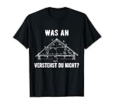 Herren Zimmermann Zimmerer Spruch Handwerker Geschenk T-Shirt