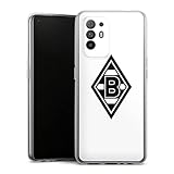 DeinDesign Silikon Hülle kompatibel mit Oppo A94 5G Case transparent Handyhülle Borussia Mönchengladbach Gladbach Logo