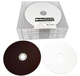 Waterproof High-Glossy BD-R 25GB – Hochglanz wasserfest bedruckbare Blu-ray Rohlinge für Tintenstrahldrucker - 10er Pack in Slimcase Transp