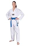 S.B.J - Sportland Taekwondo Anzug/Dobok Kampfsportanzug Basic ohne Rückenaufdruck 170 cm
