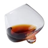 VRTYVEYBB Klassisches, transparentes Trinkglas-Design zum stilvollen Servieren von Wein, Whisky oder Cock
