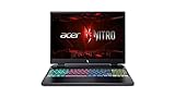 Acer Nitro 16 (AN16-41-R7FL) Gaming Laptop | 16' WUXGA 165Hz Display | AMD Ryzen 7 7735HS | 16 GB RAM | 512 GB SSD | NVIDIA GeForce RTX 4050 | Windows 11 | QWERTZ Tastatur | schwarz