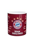 Bayern München Tasse Unterschriften Signature 2021/22