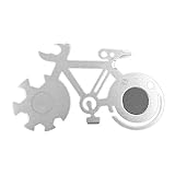 Fahrrad-Reparaturschlüssel, Schlüsselloch, Fahrrad-Form, 4/5/6/7/8,5 cm, Fahrrad-Werkzeugkarte