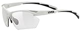 Uvex Fahrradbrille Sportbrille Sportstyle 802 Vario small White