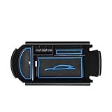 GAID Auto Armlehne Box Ablage Center Console Organizer Container Halter Box Fit for Toyota CH-HR-CHR 2016 2017 2018 Zubehör (Color Name : Blue)