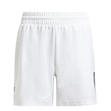 adidas Jungen Boys Club Tennis 3-Stripes Shorts, White, 15-16 Y
