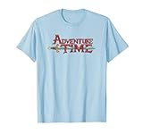Cartoon Network Adventure Time Distressed Logo T-Shirt
