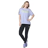 Zumba Atmungsaktiv Fitness Unisex Workout Bedruckte Grafik T Shirt für Frauen und Männer, Pursuit of Orchid, M