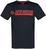 Nintendo SNES - Super Entertainment System Männer T-Shirt schwarz XXL