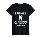 Damen Zahnfee T-Shirt lustiger Spruch T-Shirt
