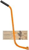 Prometheus Schiebestange - Schubstange Haltestange für Kinderfahrrad teilbar 3-teilig rutschfest stabil - Fahrrad Lernhilfe in Orange | Edition 2023