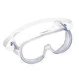 Taoxin Schutzbrille,Schutzbrille für Brillenträger,Arbeitsschutzbrille, Kratzfesten,Antibeschlag ,Antispeichel,UV-Schützenden ,Arbeitsschutzbrille mit Klaren,Geeignet für Bau- und Laborarbeiten