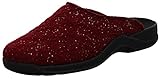 Rohde Damen Pantoffeln Hausschuhe Softfilz Vaasa-D 2304, Größe:42 EU, Farbe:Rot
