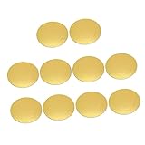 iplusmile 1 Satz Kuchenboden Griddleplatte Grillbretter Kuchenkreis Cupcake-unterlage Goldene Bodenplatte Kuchen Verzieren Tortenunterlagen Aus Papier Kuchen Verpackungsunterlage 10