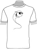 Sperma; Fun T-Shirt weiß, 48/50; Gr. XL; Damen