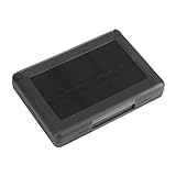 Spielkartenetui, 28 in 1 PP-Kunststoff-Spielkartenetui Halter Cartridge Aufbewahrungsbox Passend für Nintendo 3DS DSL DSI LL(Schwarz)