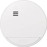 ABUS Rauchmelder RWM50 geeignet für Wohnräume und Kellerräume - 2 Jahre Batterie - 85db Alarmlautstärke - weiß - 04381