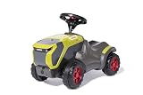 Rolly Toys rollyMinitrac CLAAS Xerion 12.650 (Länge x Breite x Höhe 610 x 300 x 410 mm, für 1½ bis 4 Jahre, Grün/Grau, Ablagefach, Flüsterlaufreifen, Heckkupplung, Babyrutscher) 135905