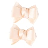 SHERCHPRY 2st Stifte Schuhe Reize Zauber Für Schuhanhänger Zubehör Schleifenanhänger Für Haarschleifen Bögen Bogen Schuhclips Bling-schnürsenkel Weiße Schleife Verbeugungen Für Griffe S