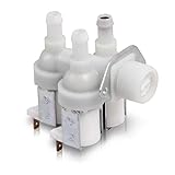 Magnetventil Ventil Ersatz für Miele 1678013 Waschmaschine Zulaufventil 230v 3-fach 90° Ø 10,5 mm für Waschtrockner Ersatzteile