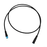 Zeroupshop 1 x E-Bike-Display-Anschluss, Ebike-Display-Anschluss, wasserdichtes Verlängerungskabel, Verbindungskabel, für Elektrofahrrad-Komponenten (4-polige Buchse-männlich)