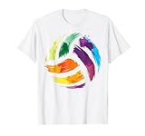 VOLLEYBALL T-Shirt | Motiv Colorsplash-T-Shirt