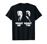 Biden Trump saugen beide Dummy Präsident Anti Trump Anti Biden T-Shirt