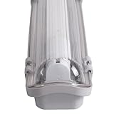 LHW-Licht LED Feuchtraumleuchte Eco 120cm IP65 18W Röhre | 1800 Lumen | 4000K Neutralweiß für Keller und Garag