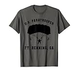Vintage WWII US Fallschirmjäger Veteran T-Shirt Geschenke T-Shirt