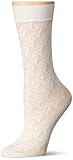 FALKE Damen Turning Page W KH Socken, Weiß (Off-White 2040), 39-42