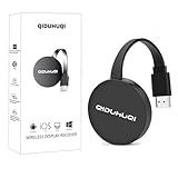 Miracast HDMI Dongle für TV, Wireless HDMI Dongle,WiFi Display Adapter with Screen Mirroring Unterstützung für Miracast/DLNA/Airplay mit Android/i-OS/Mac OS/M