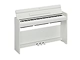 Yamaha ARIUS YDP-S35 Digital Piano, weiß – Modernes und stilvolles Digitalpiano für Hobbyspieler – Authentisches akustisches Klaviersp