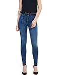 ONLY Damen Onlroyal skinny met hoge taille Jeans, Medium Blue Denim, L / 32 EU